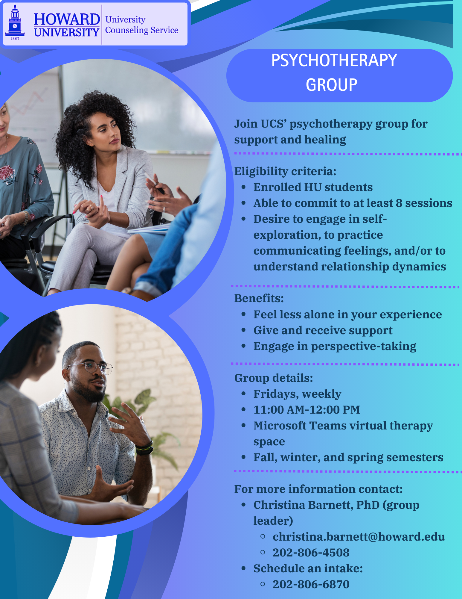 Group Therapy Flyer
