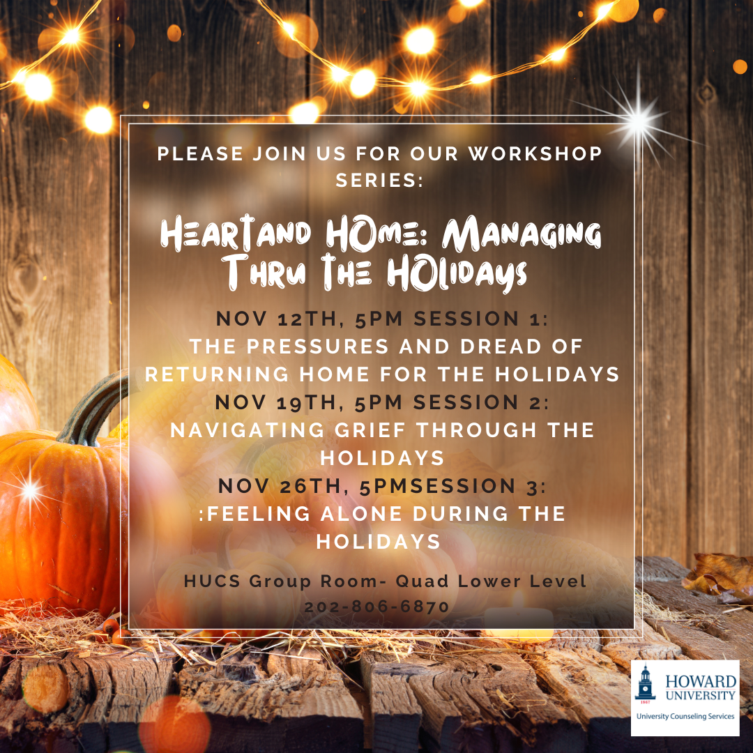 Workshop: Managing Through the Holidays