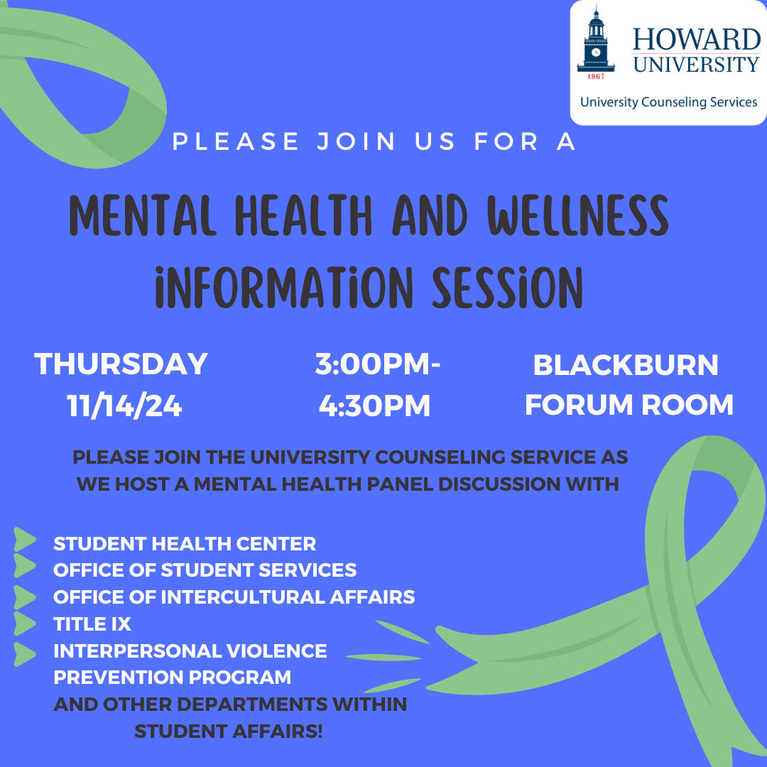 Mental Health Wellness and Information Session