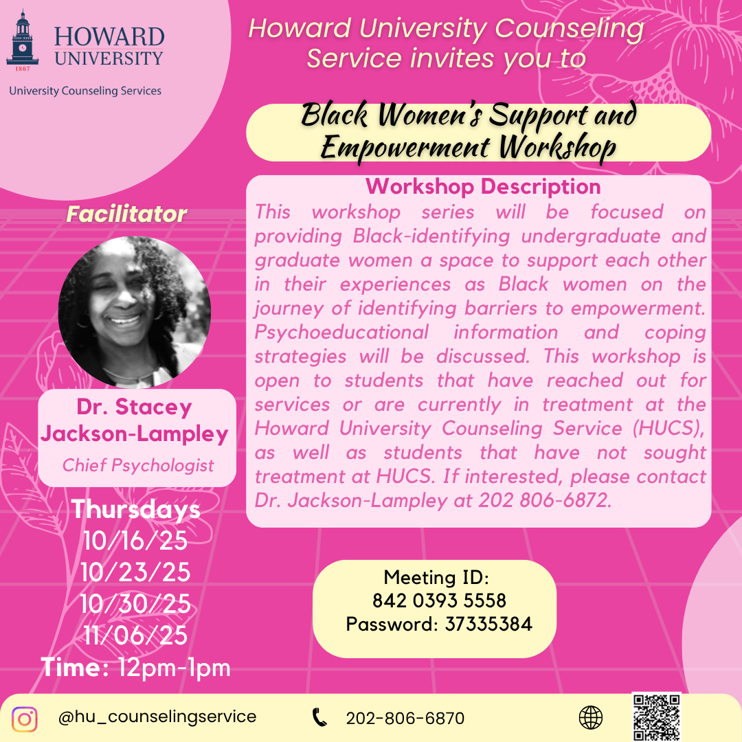 Black Women's Empowerment and Support Workshop