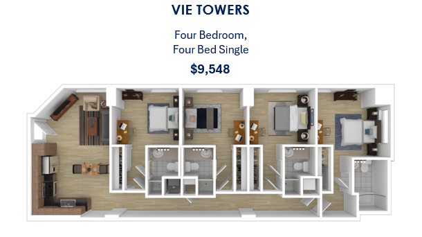 Vie Towers Floorplans