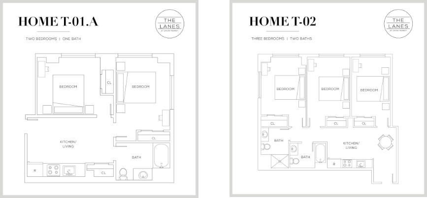 The Lanes Floor Plans
