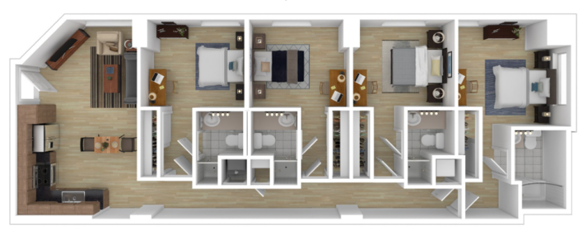 Vie Towers Floor Plan
