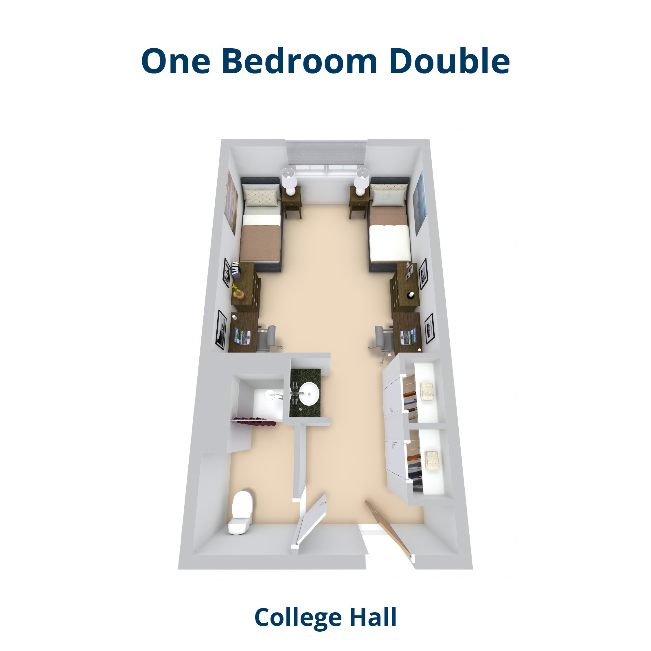 College Hall floor plan