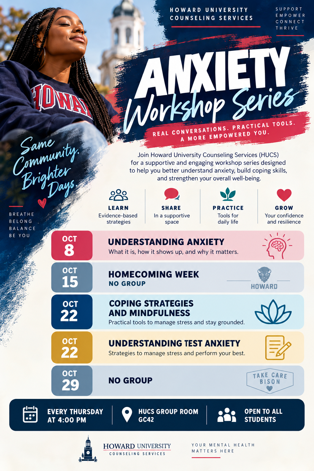 Anxiety Workshop Series