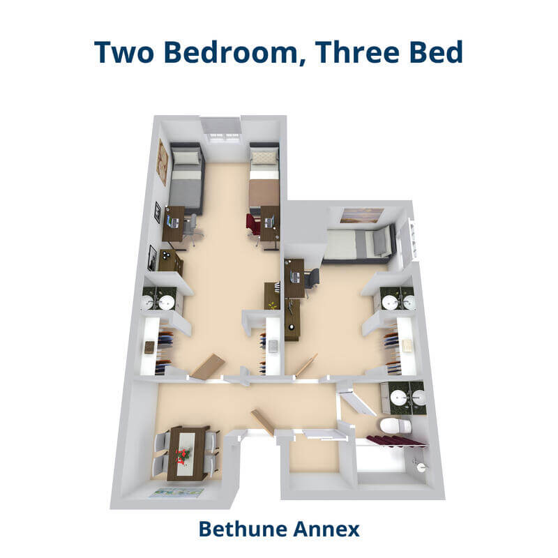 Bethune floor plan