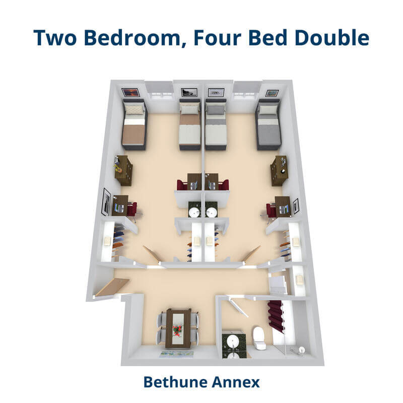 Bethune floor plan