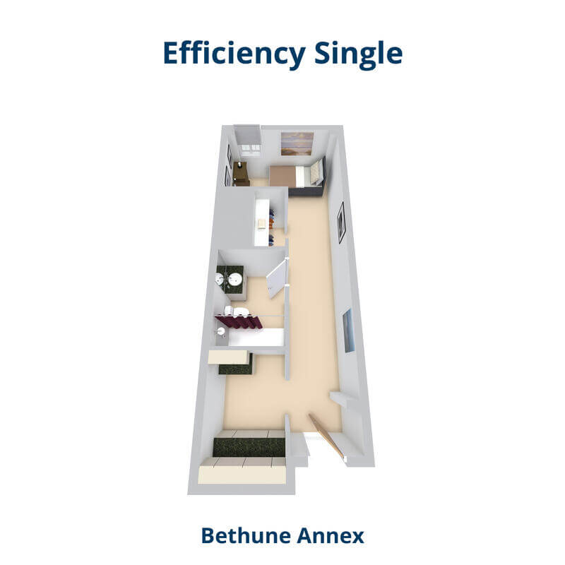Bethune floor plan