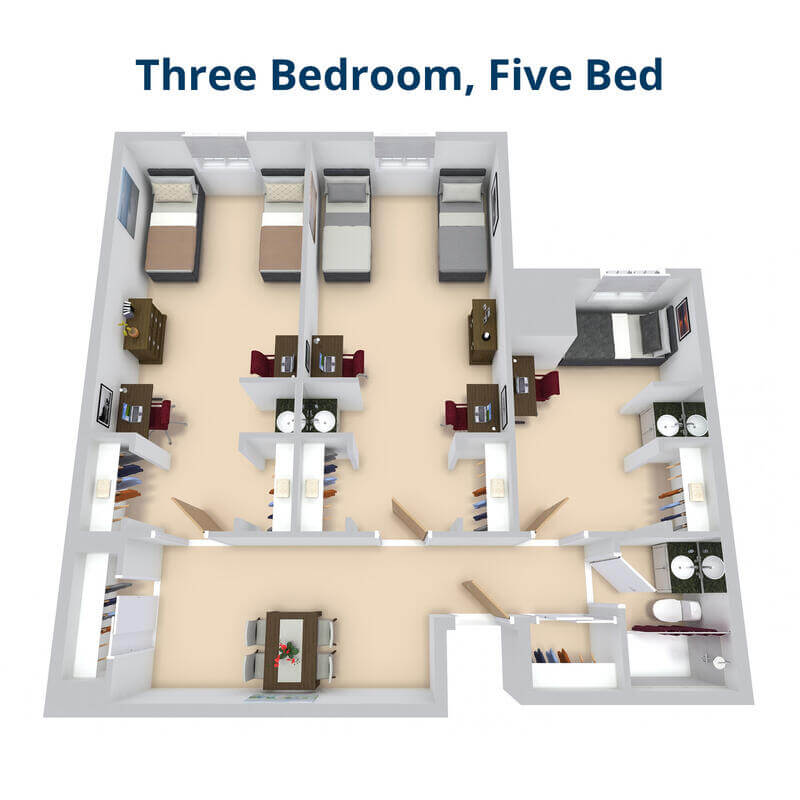 Bethune floor plan