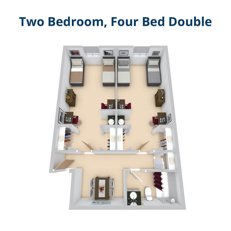 Bethune floor plan