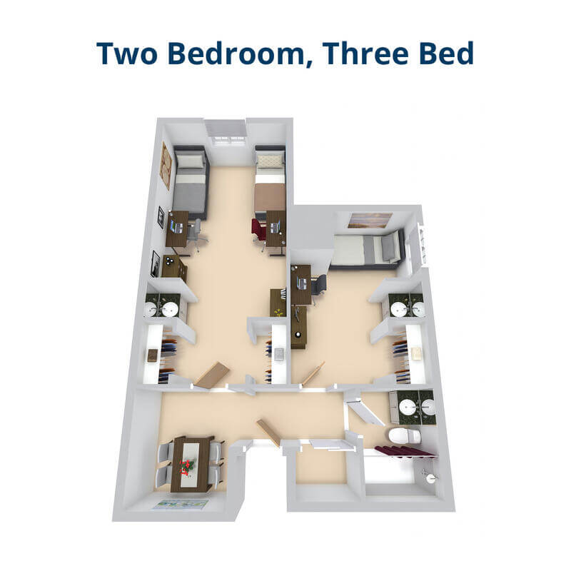 Bethune floor plan