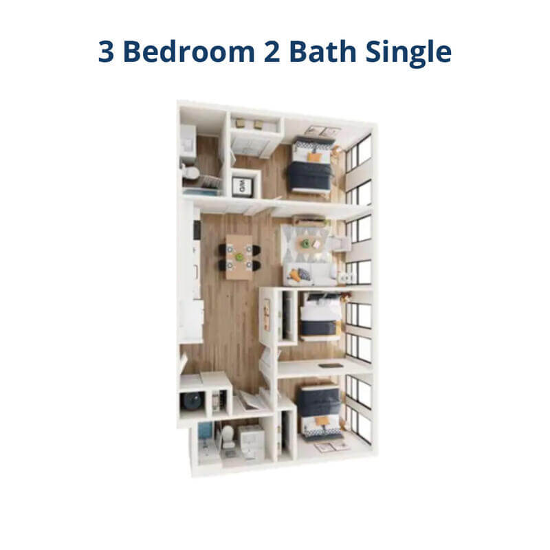 Clover floor plan