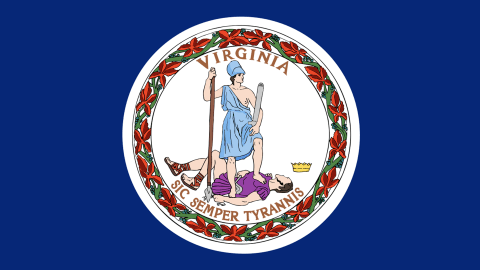 Virginia flag.